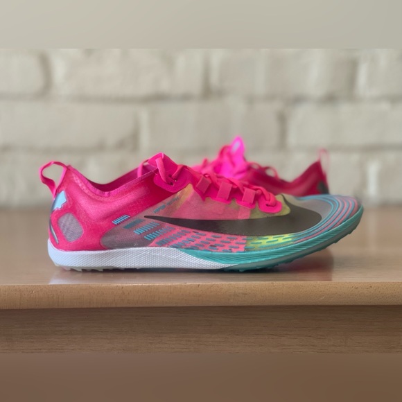 Nike Zoom Victory XC 5 Pink Blue AJ0847-600 Size 6.5 Track Field Distance Spike main image 6